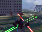 Wer gut zielt, kann sich beim Schie&szlig;en mit den pr&auml;zisen Laserwaffen auf eine der sieben Trefferzonen beschr&auml;nken.