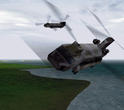 Gl&uuml;cklicherweise ist ein Helikopter in der N&auml;he, der unseren abgeschossenen Piloten in aufsammelt.