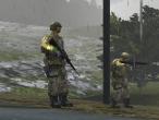 Die M-16 ist die Standardwaffe der Soldaten.