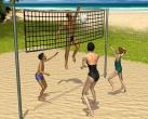 Die Sims vertreiben sich die Zeit im neuen Add-on zum Beispiel mit Beach-Volleyball.
