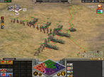 Mit nur zwei Mausklicks (einer für die Ausrichtung und einer für die Formation) weisen Sie Ihren Truppen in Rise of Nations Formationen ganz ohne Interface zu.