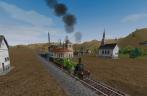 Tag-und-Nacht-Wechsel lassen die Eisenbahner-Welt lebendiger wirken.