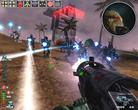Massengefechte wie in Serious Sam stehen öfter auf dem Tagesplan.