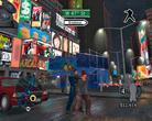 Am Times Square nimmt Reed eine Diebin fest. So farbenfroh sind nur wenige Flecken der XXL-Spielwelt.