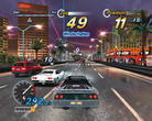 Im nächtlichen und verregneten Las Vegas gehen wir ans Limit unseres silbergrauen Ferrari F355 Spider.