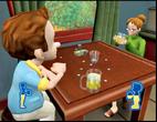 [b]6 - Nervige Minispiele:[/b] Warum genau gibt es Minispiele in Adventures, die doch auf Rätsel, Dialoge und Puzzles aus sind? Wir haben verschiedene Theorien. Zum Beispiel die, weil der kleine Cousin des Produzenten gerade eine lustige Piratenschießsimulation programmiert hatte. Oder weil der Plan, den Publisher von der Notwendigkeit eines modernen [b]Sokoban[/b] (Sie wissen schon, das Kistenschiebe-Spiel) zu überzeugen, danebenging. Oder aber weil am Ende der guten Ideen noch so viel zu produzierende Spielzeit über war. Sicher jedenfalls ist: Minispiele sind manchmal lustig und unterhaltsam – aber oft so unnötig wie Schokoladensoße auf einem blutigen Steak.