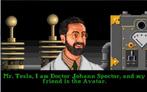 In einem seiner ersten PC-Spiele, [b]Martian Dreams[/b], verwegite sich Warren als Dr. Johann Spector.