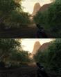 [b]Crysis Warhead[/b] - Oben: Custom-Config von [b]Mster[/b], unten: Spieleinstellung "Enthusiast".