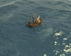 "Da in Anno 1404 ein Großteil der Welt aus Wasser besteht und die Schifffahrt eine entscheidende Rolle innerhalb des Spiels einnimmt, liegt ein besonderes Augenmerk auf der Darstellung des Wassers. Aber was macht die Darstellung von Wasser so besonders? Zu den wichtigsten Merkmalen zählen unter anderem die Wellenform, die Wellenbewegung, die Reflektion von Licht und die Brechung sowie Absorption von Licht innerhalb des Wassers. Weiterhin existieren innerhalb einer Welt verschiedene Klimazonen, die sich durch unterschiedliche Wellen und Farbgebungen bemerkbar machen. Damit alle diese Merkmale realisiert werden können, muss die Simulation in mehrere Schritte aufgeteilt werden." Text und Quelle: "Da in Anno 1404 ein Großteil der Welt aus Wasser besteht und die Schifffahrt eine entscheidende Rolle innerhalb des Spiels einnimmt, liegt ein besonderes Augenmerk auf der Darstellung des Wassers. Aber was macht die Darstellung von Wasser so besonders? Zu den wichtigsten Merkmalen zählen unter anderem die Wellenform, die Wellenbewegung, die Reflektion von Licht und die Brechung sowie Absorption von Licht innerhalb des Wassers. Weiterhin existieren innerhalb einer Welt verschiedene Klimazonen, die sich durch unterschiedliche Wellen und Farbgebungen bemerkbar machen. Damit alle diese Merkmale realisiert werden können, muss die Simulation in mehrere Schritte aufgeteilt werden." Text und Quelle: