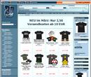Natürlich finden Sie auch weiterhin T-Shirts in allen erdenklichen Variationen auf pcgames.de. Ein Klick auf "T Shirt Shop" in der linken Menüleiste führt Sie zu unsrem bisherigen Shop.