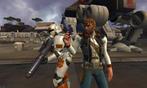 Schmuggler und Trooper setzen Feinden mit Blastern im Fernkampf zu. Schmuggler und Trooper setzen Feinden mit Blastern im Fernkampf zu.