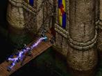 [b]Nox[/b] Mit Nox hielt der schwarze Humor Einzug im Genre der Action-Rollenspiele. Denn ein amerikanischer Neuzeitchaot wurde als unfreiwilliger Held in eine versponnene Fantasy-Umgebung verfrachtet. Dort angekommen konnte er unter drei Charakteren auswählen - und Nox stand schon vor seinem ersten Problem. Denn der Schwierigkeitsgrad der verschiedenen Klassen variierte stark. Zudem wurde vor allem die Klasse des Kriegers durch sein eintöniges Hau-Drauf-Kampfsystem auf Dauer langweilig. Während Sie in Diablo 2 die Entwicklung ihres Charakters durch gewonnene Erfahrungswerte selbst bestimmten konnten, nehmen in Nox nach dem Levelanstieg automatisch alle Werte zu. Dass dies dem Spiel im Vergleich zu Diablo 2 einiges an Individualität raubt, liegt auf der Hand.