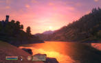 Sonnenuntergang in The Elder Scrolls 4: Oblivion. Sonnenuntergang in The Elder Scrolls 4: Oblivion.