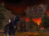Screenshot zu World of Warcraft: Wrath of the Lich King - 2008/08/Human_death_knight_in_New_Avalon.jpg