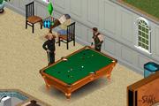 Kane und Havoc spielen Billard.