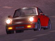ALLES IN BUTTER Noch dreht der s&uuml;ndhaft teure 911 Turbo unbesch&auml;digt und friedlich seine Runden.