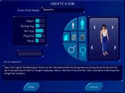 WIE SELBST GEMACHT Durch Punktevergabe erschafft man individuelle Sims.