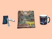 Die Gewinne im Commandos 2-Gewinnspiel