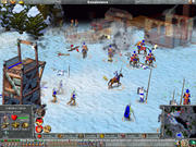 Empire Earth - Probe spielen d&uuml;rfen Sie mit PC games 12/01.