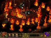 Flammenmeer: Die Magie-Effekte in Throne of Darkness &uuml;berzeugen.