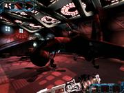 Eindrucksvoll: Dieser Screenshot zeigt gleich mehrere Glanzpunkte der Xtend-Engine: Den voluminetrischen Nebel am Boden, die schönen Partikeleffekte der Flammen im Hintergrund und das feine Spiel aus Licht und Schatten an den Wänden.