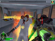 Neben den Flammenwerfer gibt es den so genannten Chem Sprayer. Eine Waffe, die giftiges Tiberium verschie&szlig;t.