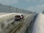 Eine Fahrt im Schnee.
