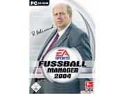 Der Fu&szlig;ballmanager 2004 wird via 'Football Fusion' mit FIFA 2004 verbunden.
