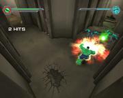 Selbst bewaffnet sind die Mutanten dem Kraftpaket Hulk unterlegen ¿ der steckt Explosionen n&auml;mlich einfach weg. 