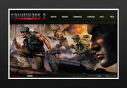 Die Commandos-3-Website.