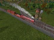 Alles in allem wirkt die Grafik von Railroad Tycoon eher durchwachsen, ist aber immerhin nett anzusehen.