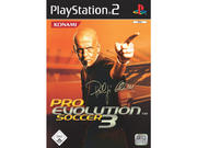 Die Verpackung von Pro Evolution Soccer 3 - in diesem Fall die PS2-Schachtel.