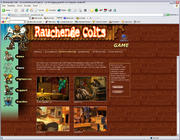 Heute eröffnet: die offizielle Website zu Rauchende Colts.