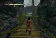 Conan auf der Brücke.