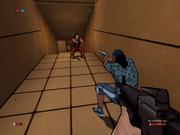 Comic-Duell im Mehrspieler-Modus.