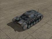 Panzer II (Deutschland)
Geschwindigkeit: 16
Panzerung: 15-32
Feuerkraft: 10
MGs: 1