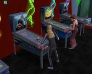 Bei gelangweilten Sims sorgt ein Ausflug in die Spielh&ouml;lle f&uuml;r gute Laune. Au&szlig;erdem trifft man hier auf eine Menge anderer Sims.