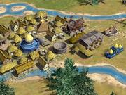 Zwei Screenshots aus Civilization 4.