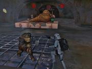 Battlefront 2 nutzt eine verbesserte Version der Vorg&auml;nger-Engine. Viel besser sieht der zweite Teil, bis auf einige nette Effekte, aber nicht aus. 
