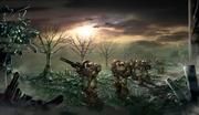 Ein Artwork zu C&C 3 Tiberium Wars.