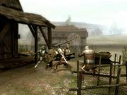 Zuweilen stehen Geralt seine Freunde im Kampf zur Seite. Doch echte Party-Bildung wie in Neverwinter Nights gibt es nicht.