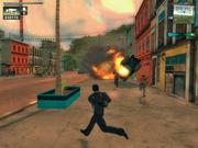 Die Rebellen befreien eine Stadt aus den Händen der Regierungstruppen. Ziel: Flagge erobern.