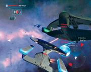 Im Verlauf der Kampagne geraten Sie mit verschiedenen Parteien in Streit. Hier beschwert sich ein Romulaner bei Picard.