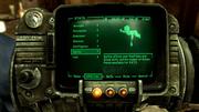 Hand-Held: Technik von morgen für heute - der Pipboy 3000 ist ein sehr nützlicher Minicomputer, der auch noch als Radio dient.