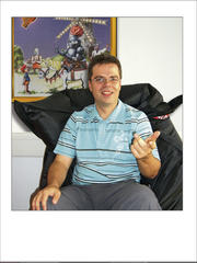 Volker Wertich, der geistige Vater der Siedler.