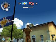 Battlefield Heroes wird komplett in der dritten Person gespielt...