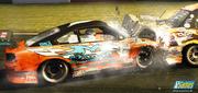 Jeder Unfall in Race Driver: GRID hat unmittelbare Auswirkungen. Schäden werden im Interface dargestellt.