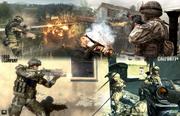 Bombastische Grafik bieten beide Spiele! Links: Battlefield: Bad Company (Xbox 360) - Rechts: Call of Duty 4 (PC)