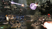 Unreal Tournament 3 auf beiden Plattformen! Links sehen Sie die PC-Version. Rechts: So sieht der Action-Titel auf der Xbox 360 aus.