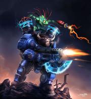 Starcraft-2-Spezial: Enthüllung einer neuen Einheit: Der Tauren-Marine im Detail